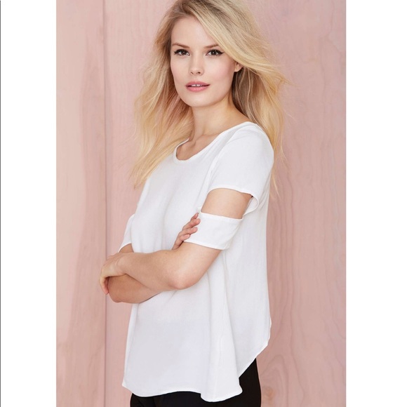 Nasty Gal The Band Chiffon Tee - Picture 2 of 4